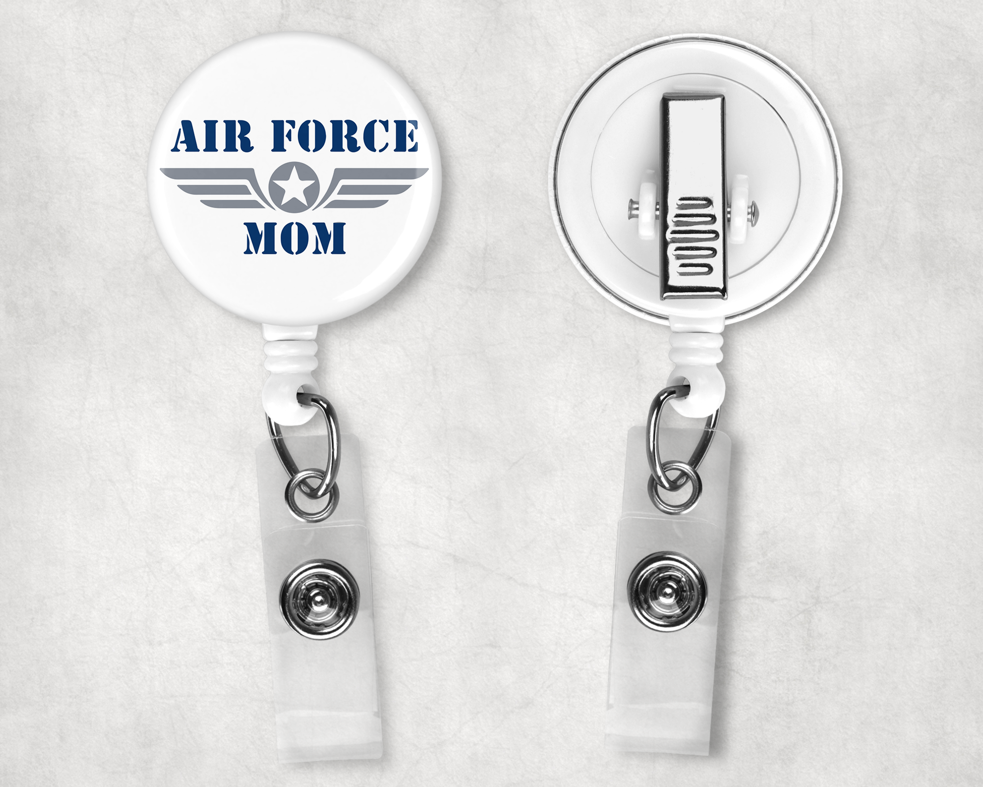 Air Force Mom Badge Reel
