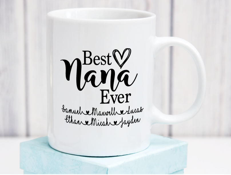 Best Nana Ever Ceramic Coffee Mug 11oz