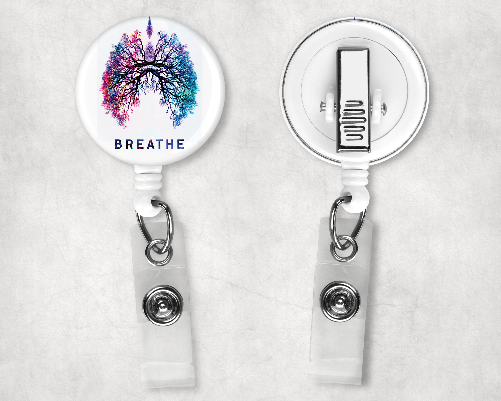 Breathe Respiratory Therapist Badge Reel