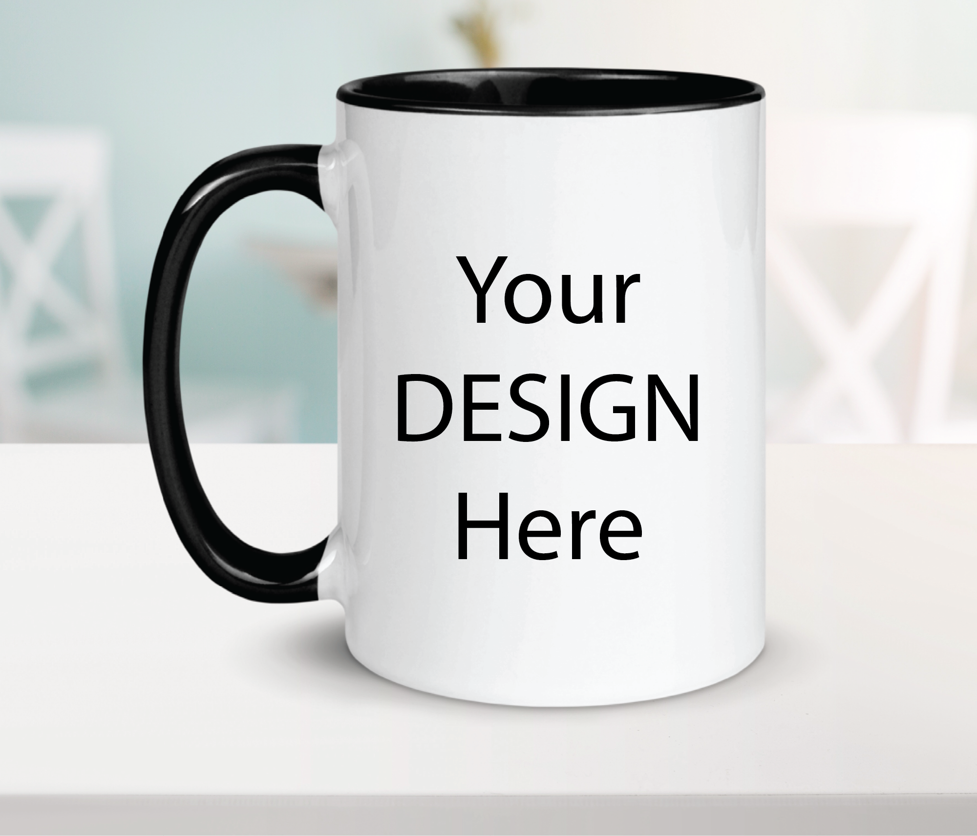 Custom Designed Personalized Ceramic Coffee Mug 15oz