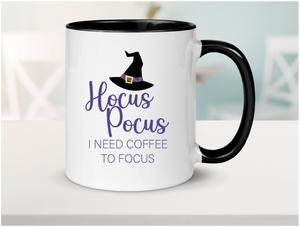 Hocus Pocus Ceramic Coffee Mug 15oz