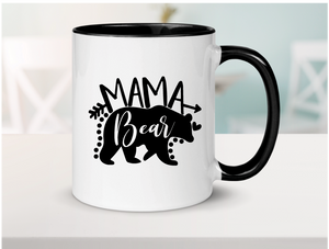 Mama Bear Ceramic Coffee Mug 15oz