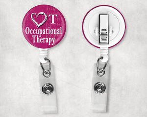 Occupational Therapy Badge Reel