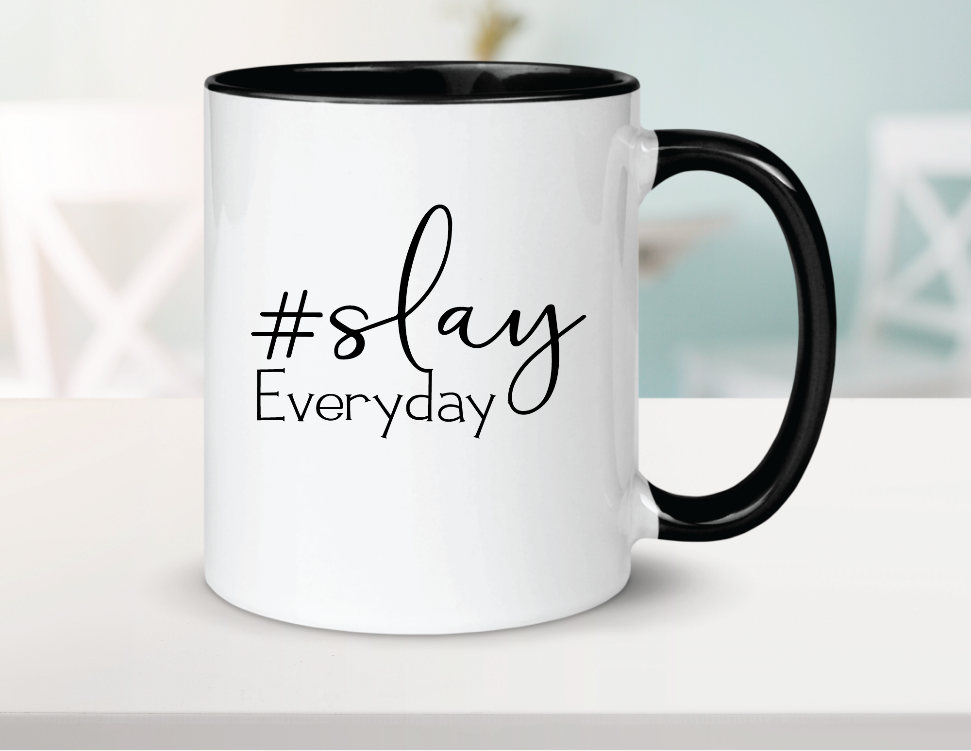 Slay Everyday Ceramic Coffee Mug 15oz