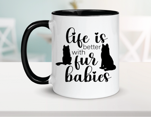 Fur Babies Ceramic Coffee Mug 15oz