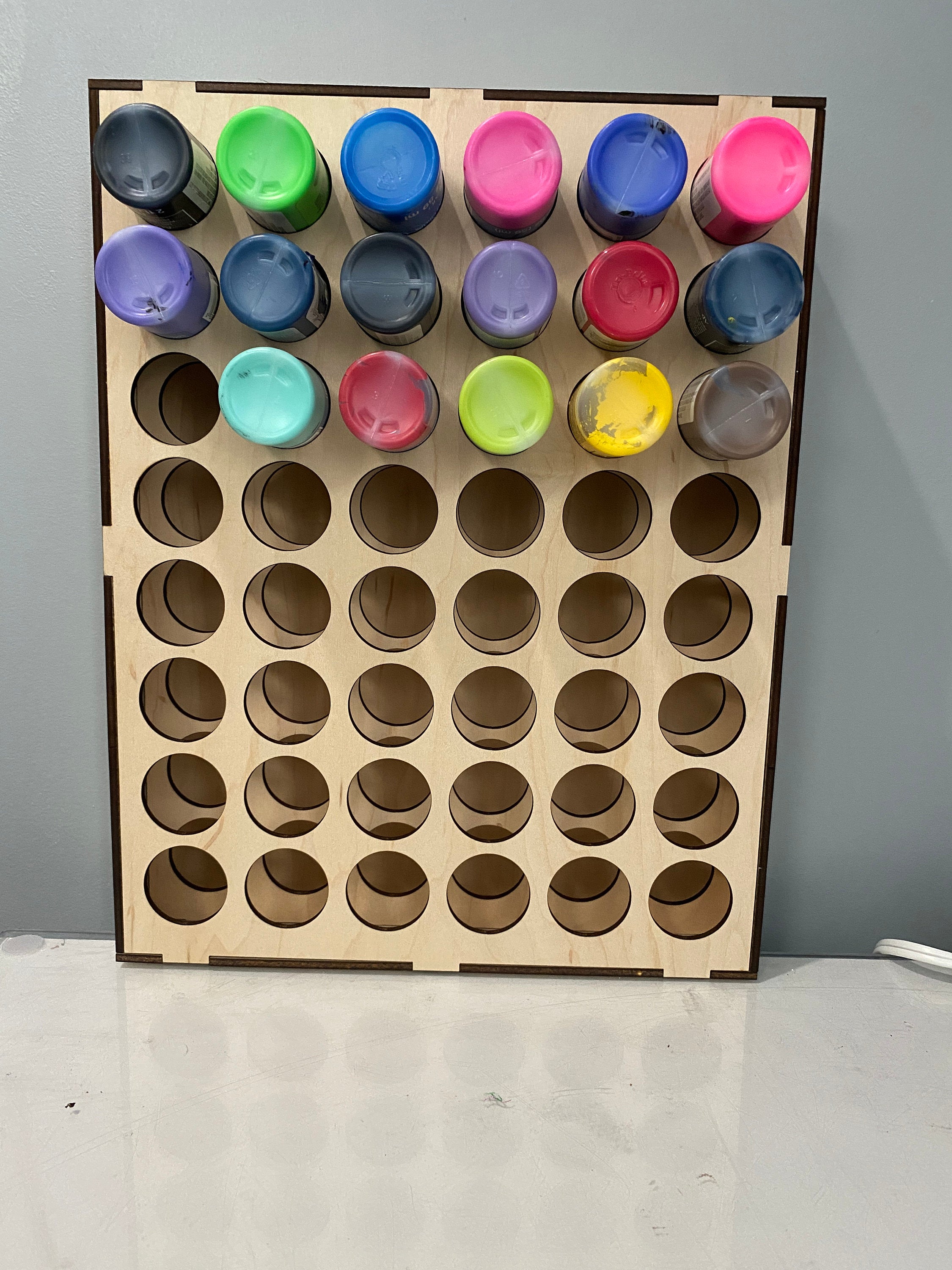 DIY Craft Paint Orgnanizer (2 oz Acrylic Paint Storage)